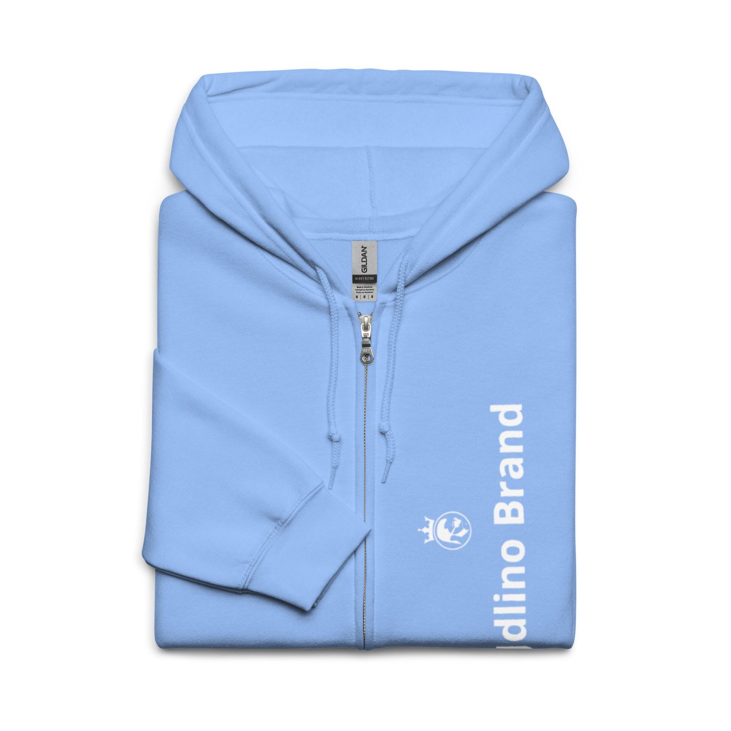 JdLino Brand LB/W Unisex heavy blend zip hoodie
