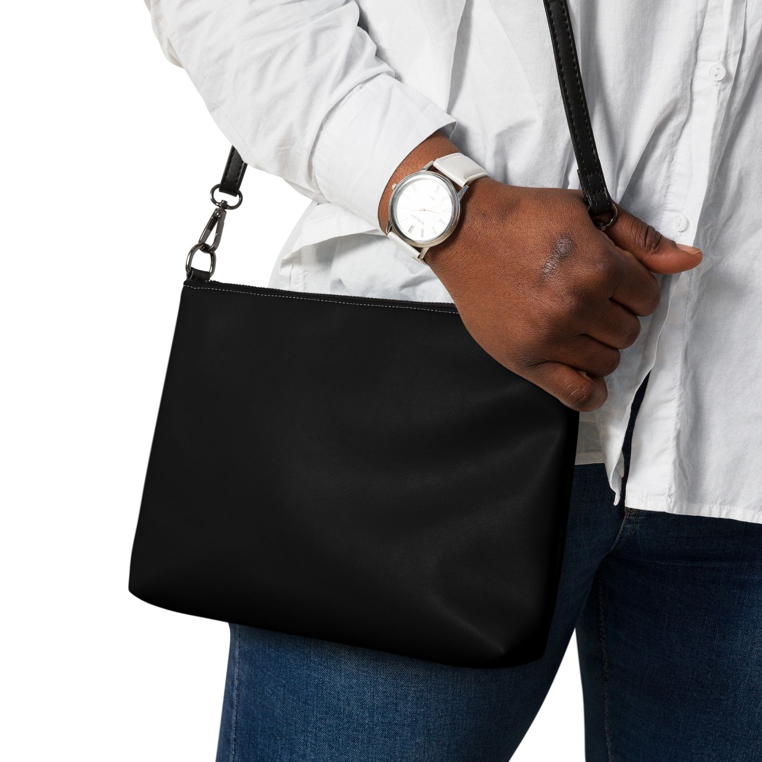 JdLino Brand B/W Crossbody bag
