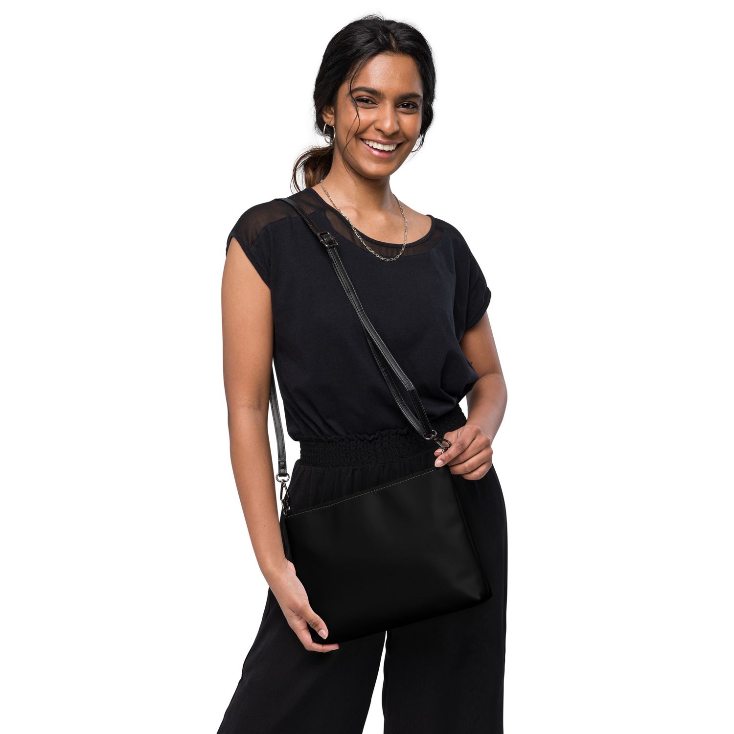JdLino Brand B/W Crossbody bag