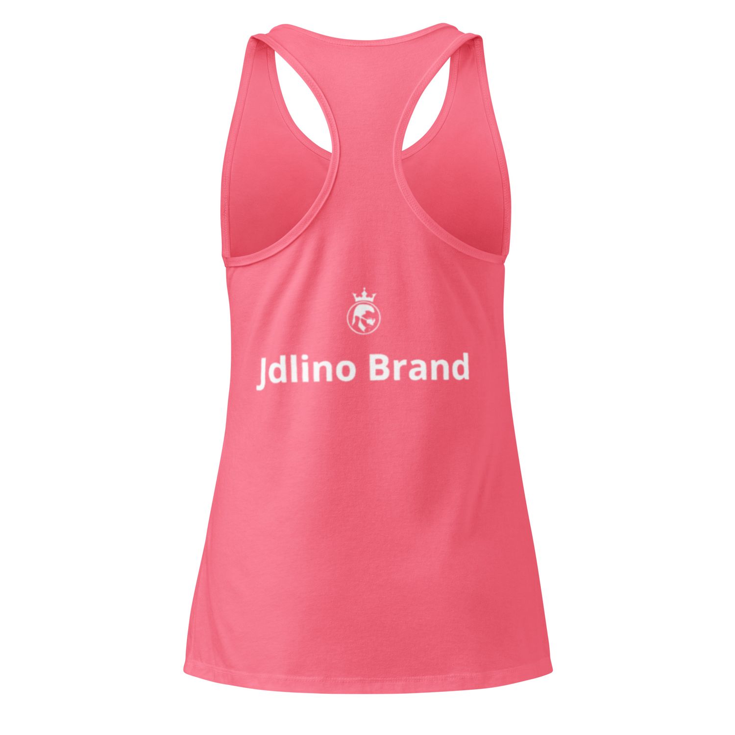 JdLino Brand P/W Women’s fitted racerback tank top