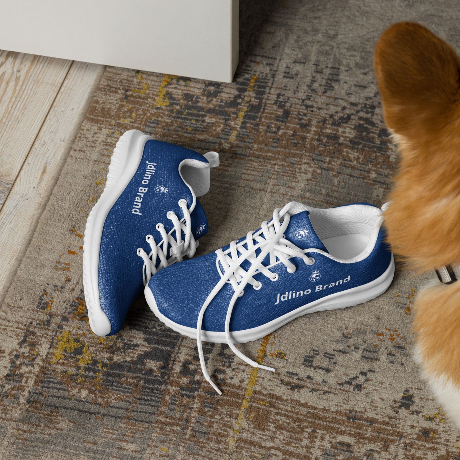 JdLino Brand B/W Men’s athletic shoes