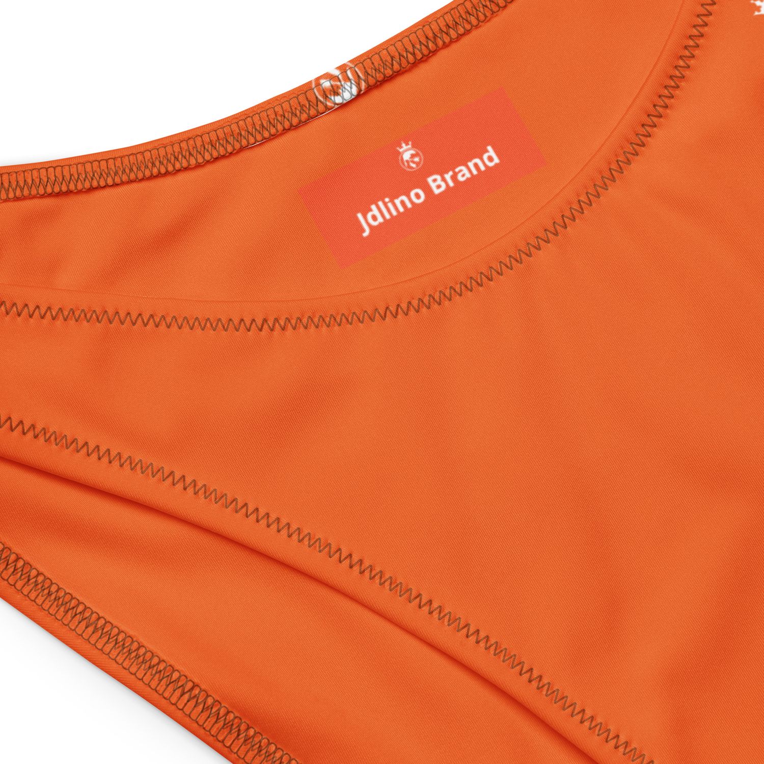 JdLino Brand O/W Recycled bandeau bikini