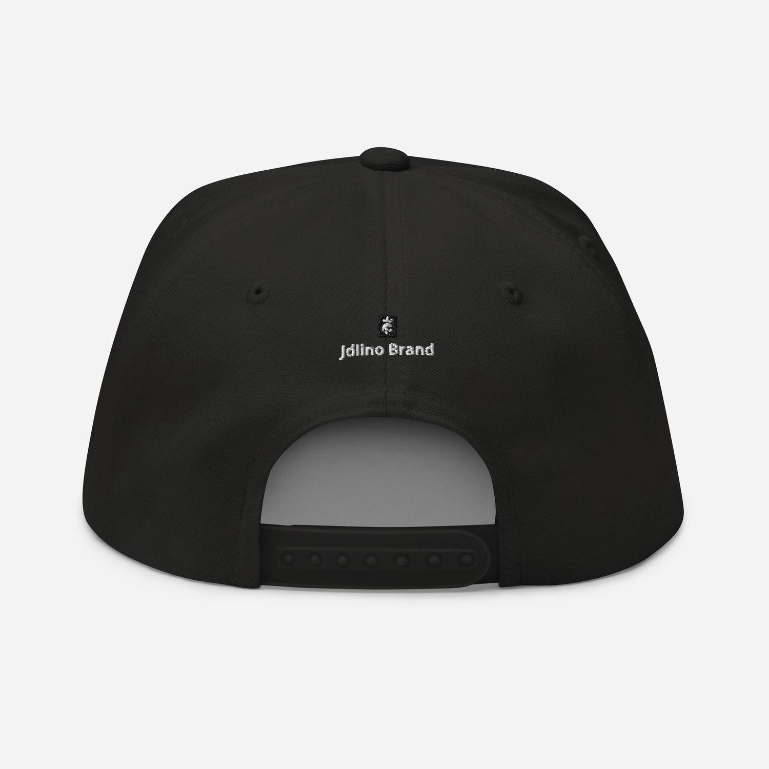 JdLino Brand B/W Flat Bill Cap