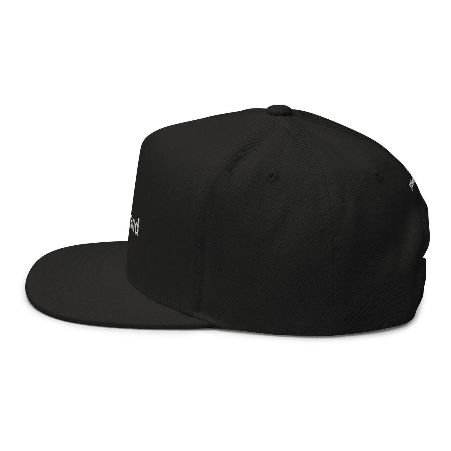 JdLino Brand B/W Flat Bill Cap