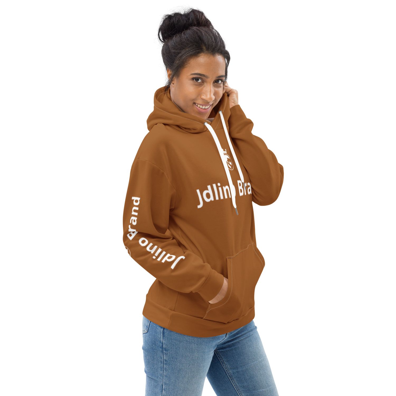 JdLino Brand B/W Unisex Hoodie