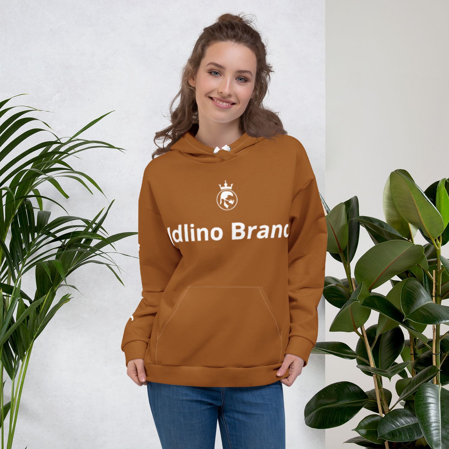JdLino Brand B/W Unisex Hoodie