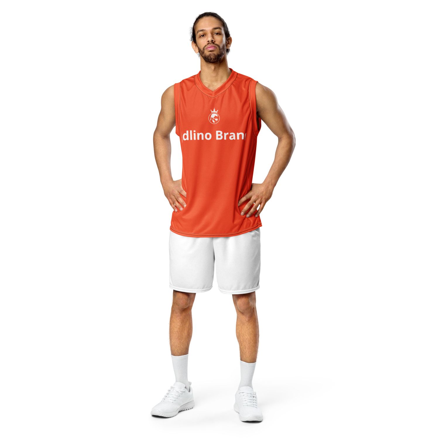 JdLino Brand O/W Recycled unisex basketball jersey