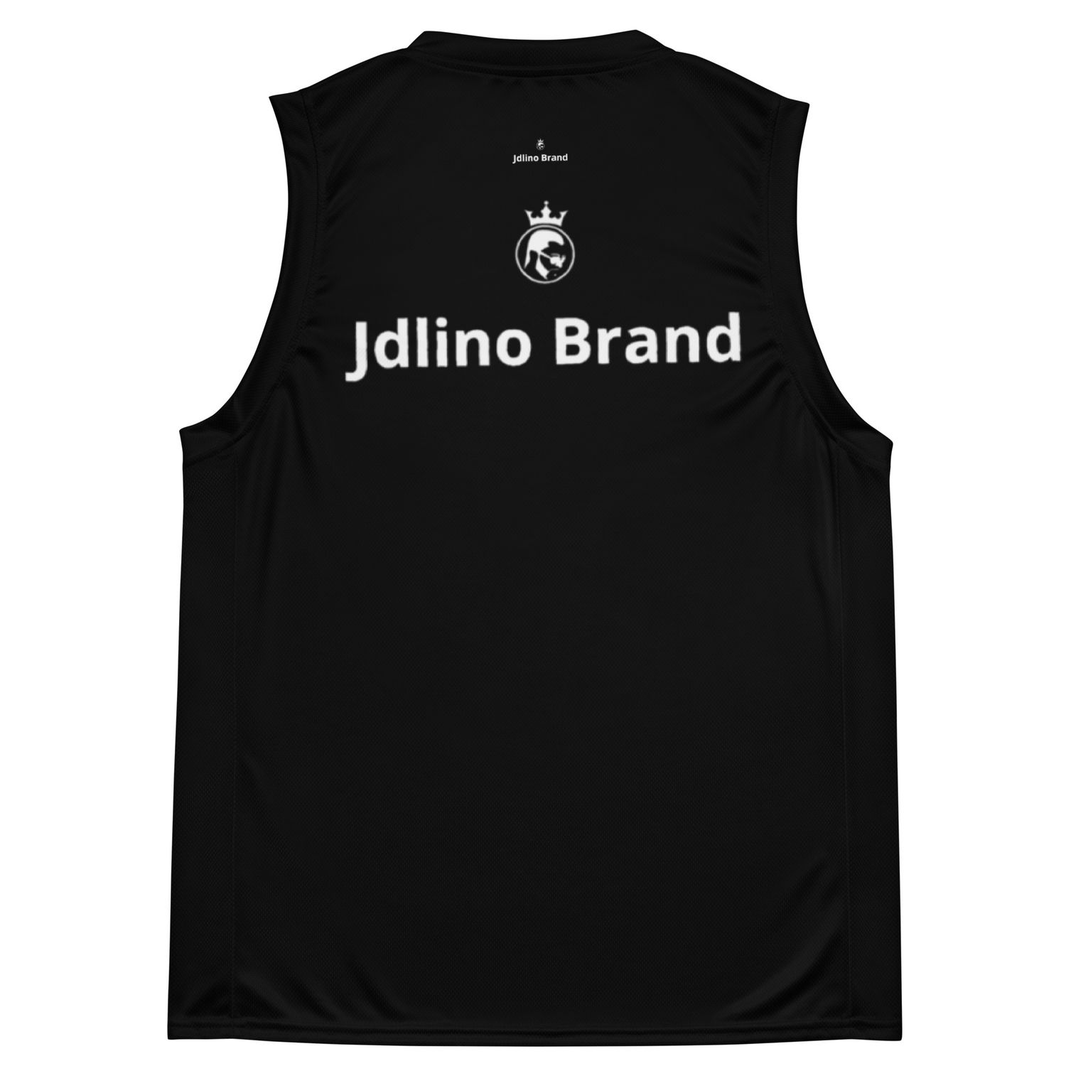 JdLino Brand B/W Recycled unisex basketball jersey
