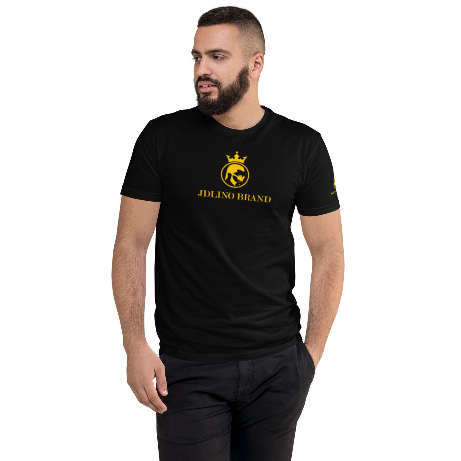 JdLino Brand B/G Man Short Sleeve T-shirt