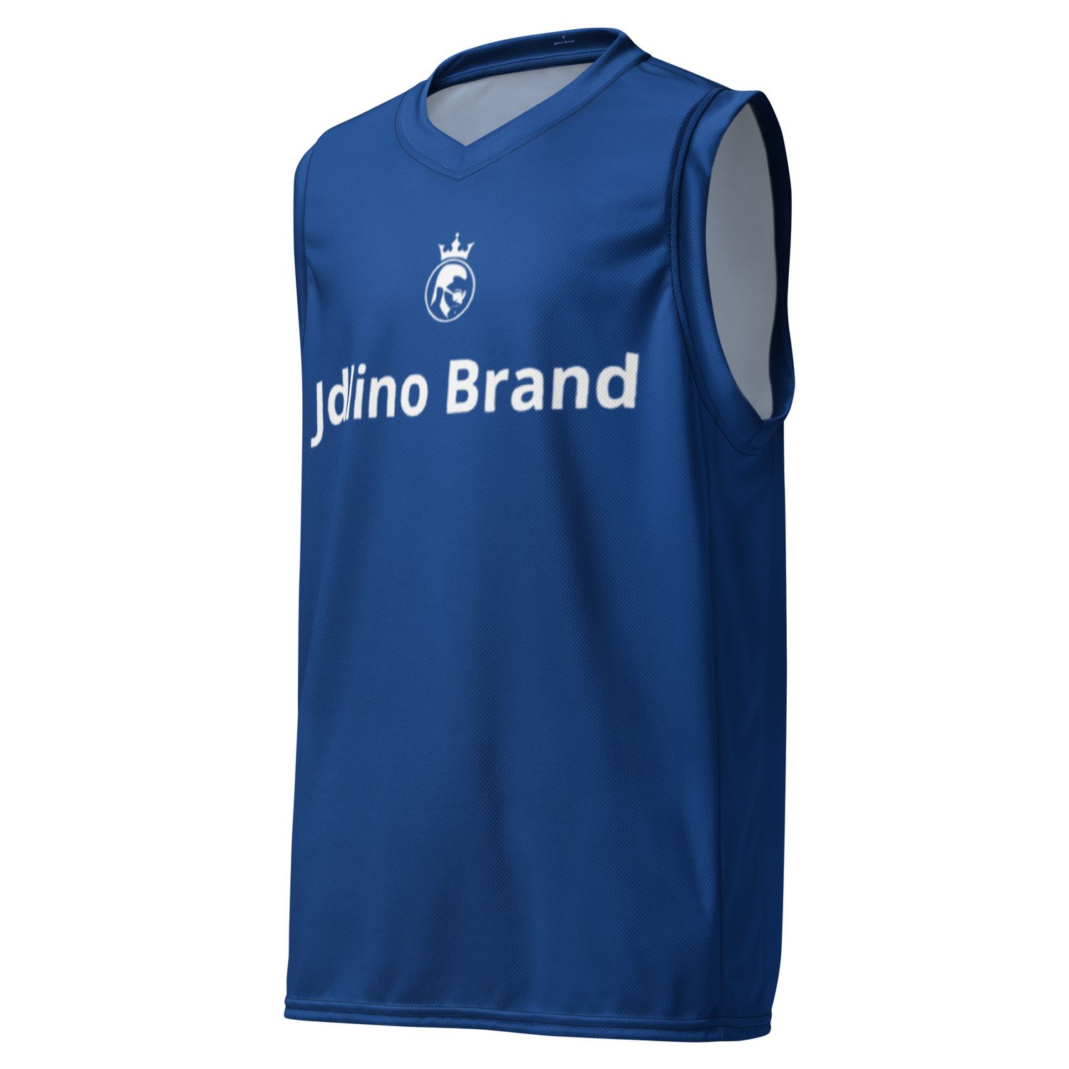 JdLino Brand B/W Recycled unisex basketball jersey