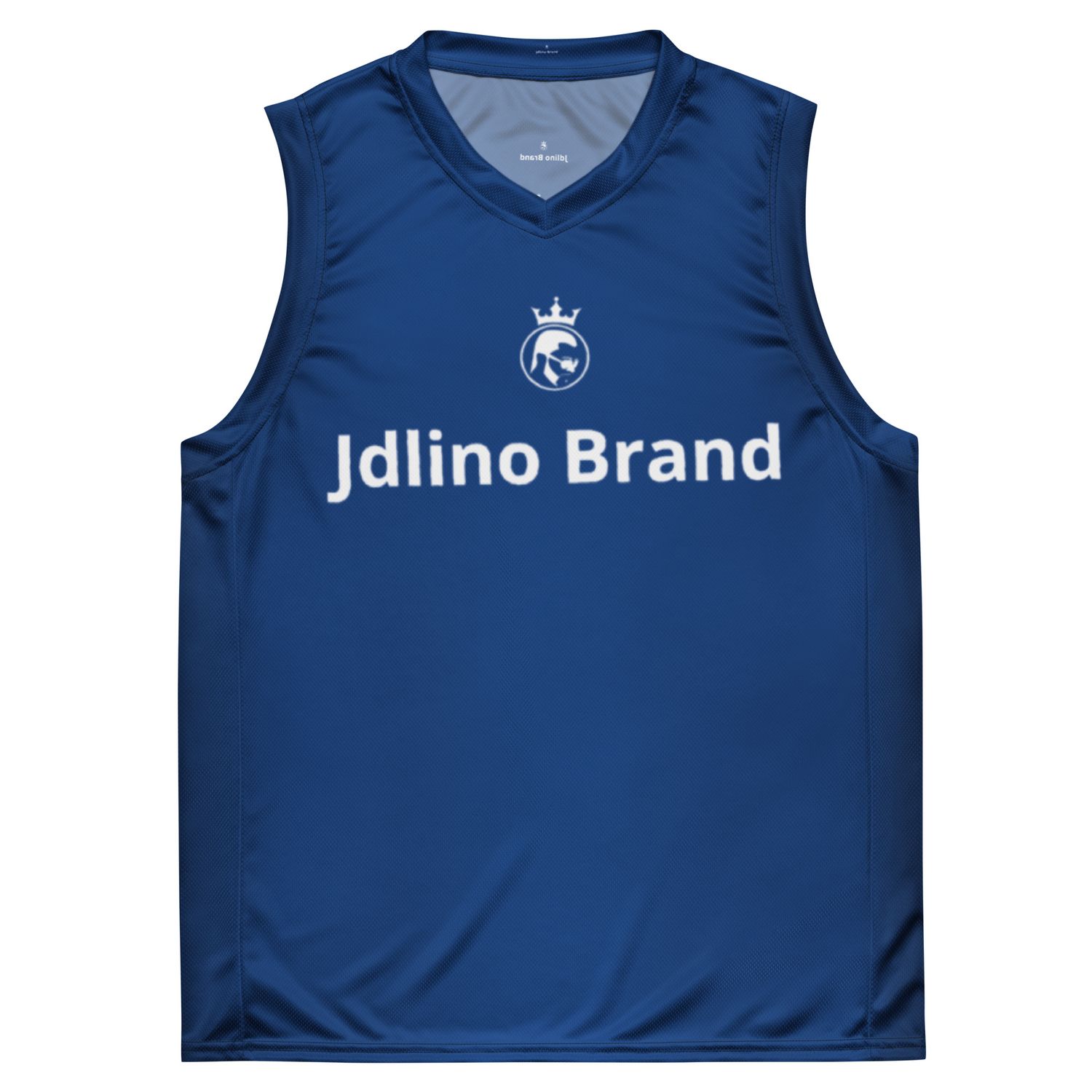 JdLino Brand B/W Recycled unisex basketball jersey