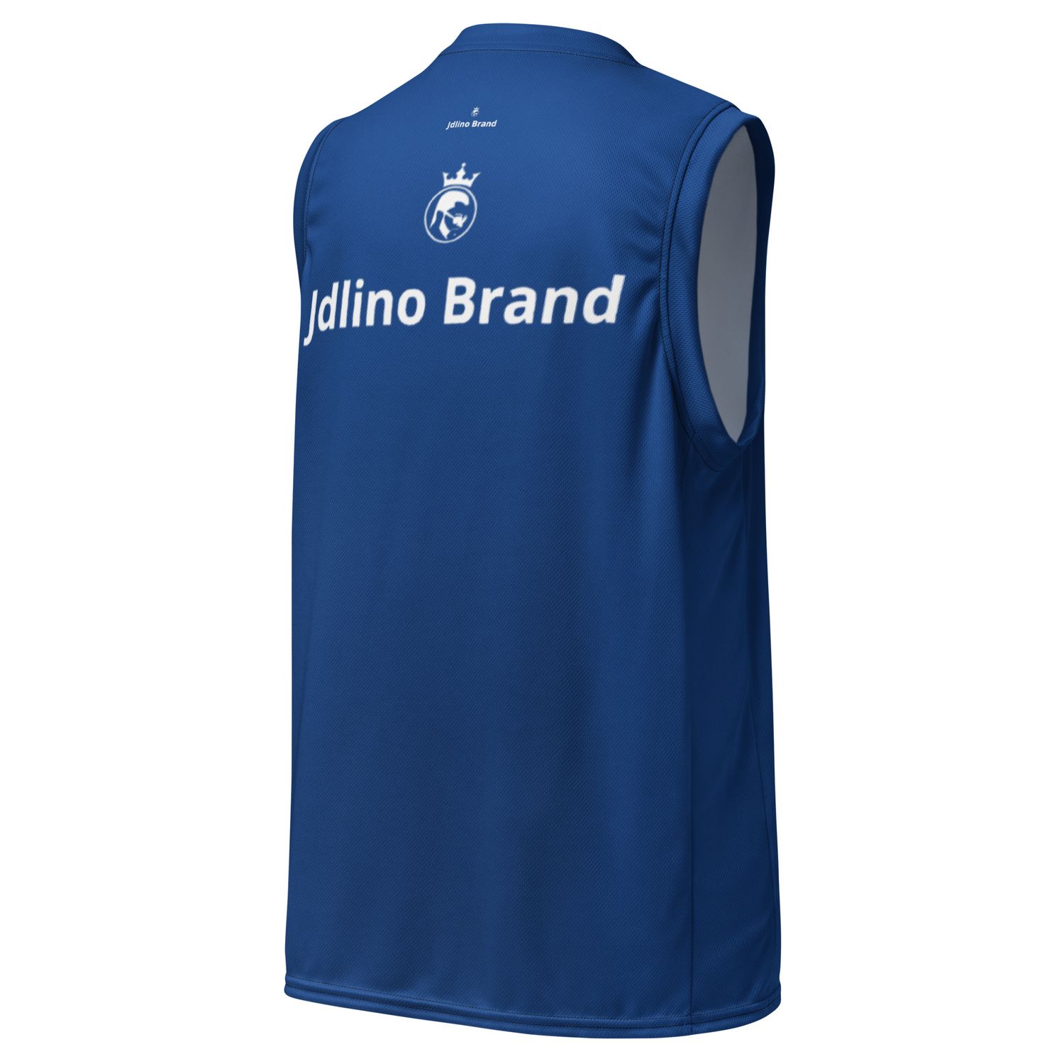 JdLino Brand B/W Recycled unisex basketball jersey