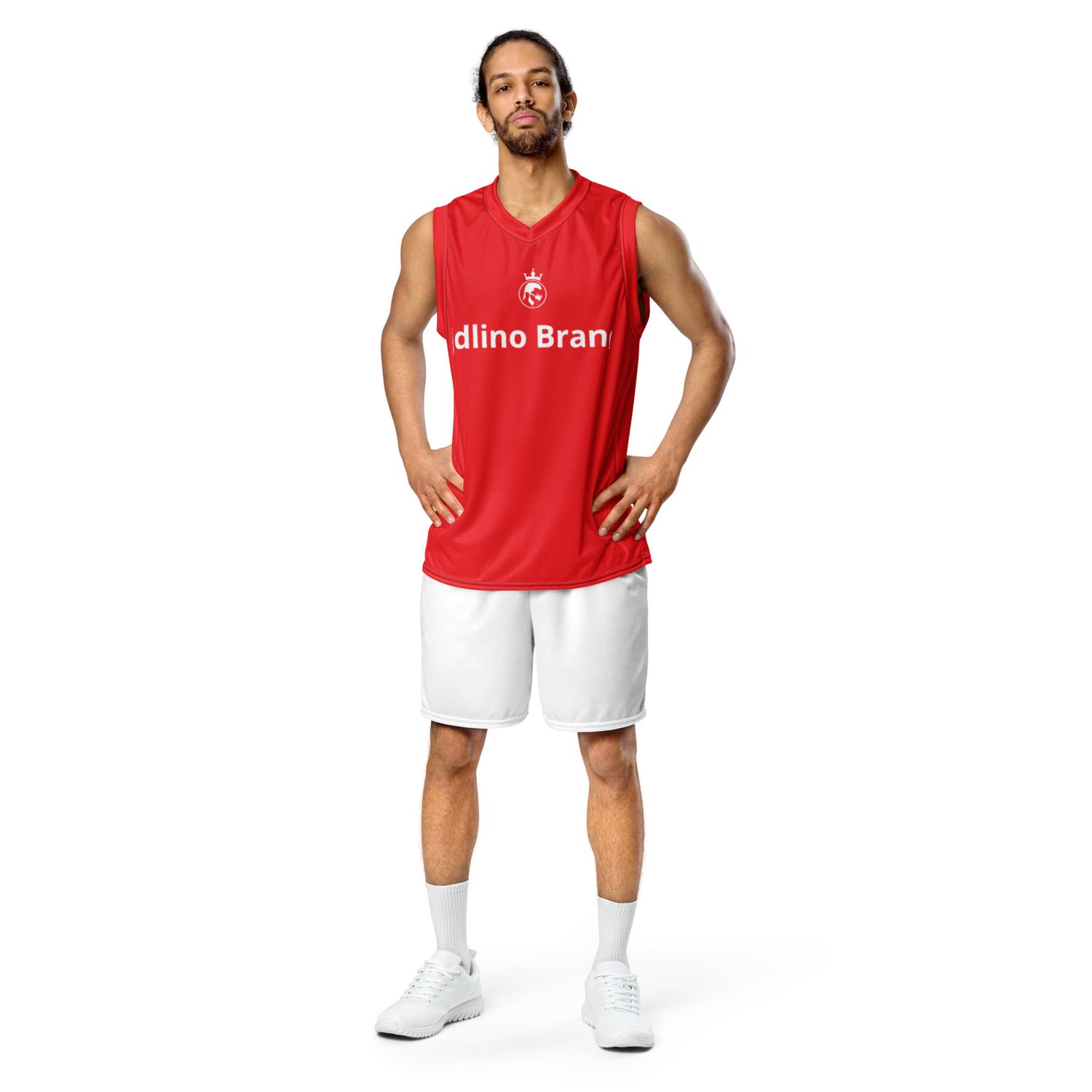 jdLino Brand R/W Recycled unisex basketball jersey