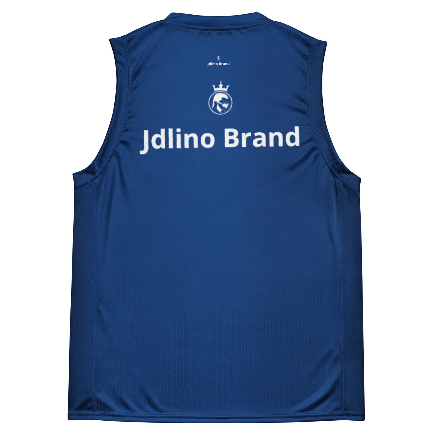 JdLino Brand B/W Recycled unisex basketball jersey
