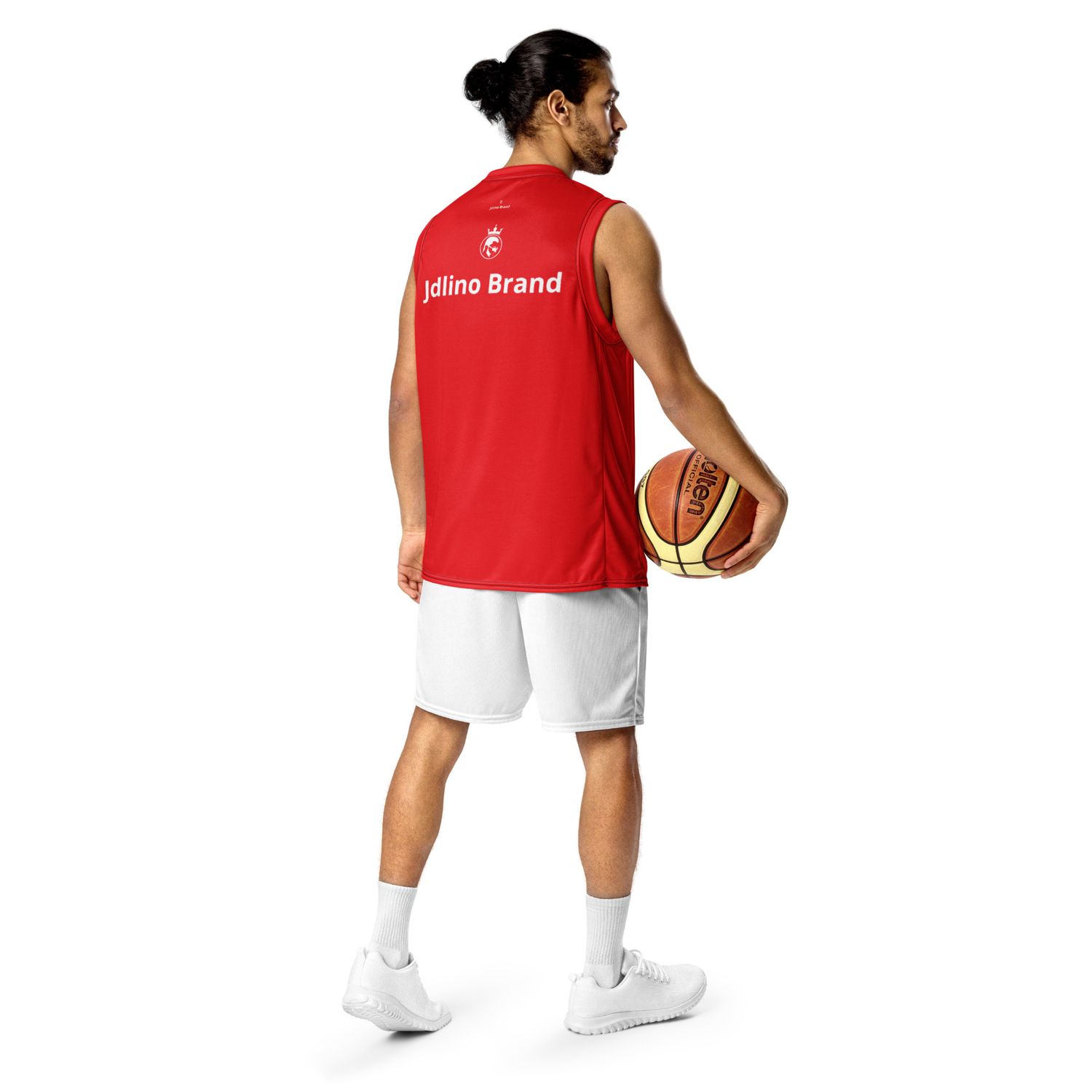 jdLino Brand R/W Recycled unisex basketball jersey