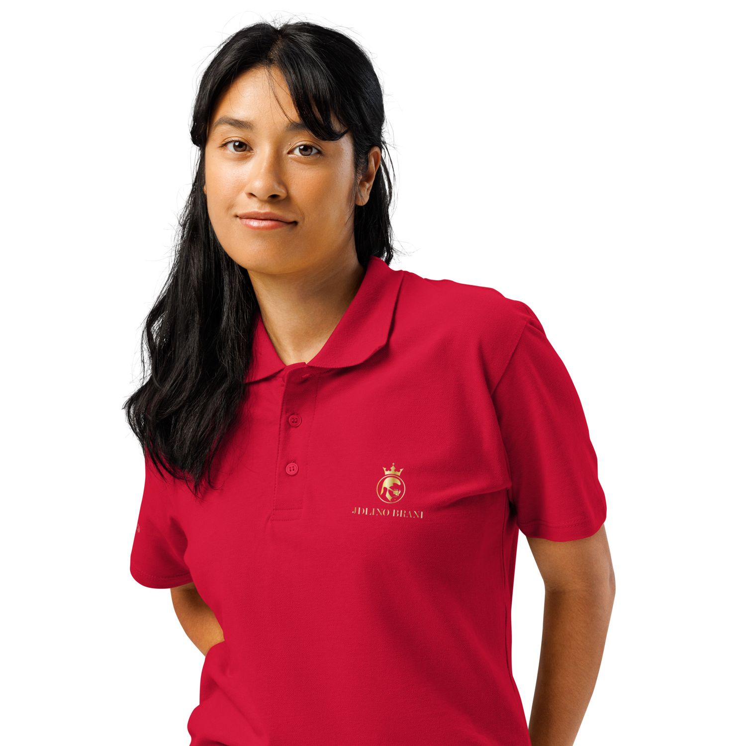 JdLino Brand R/G Premium pique polo shirt