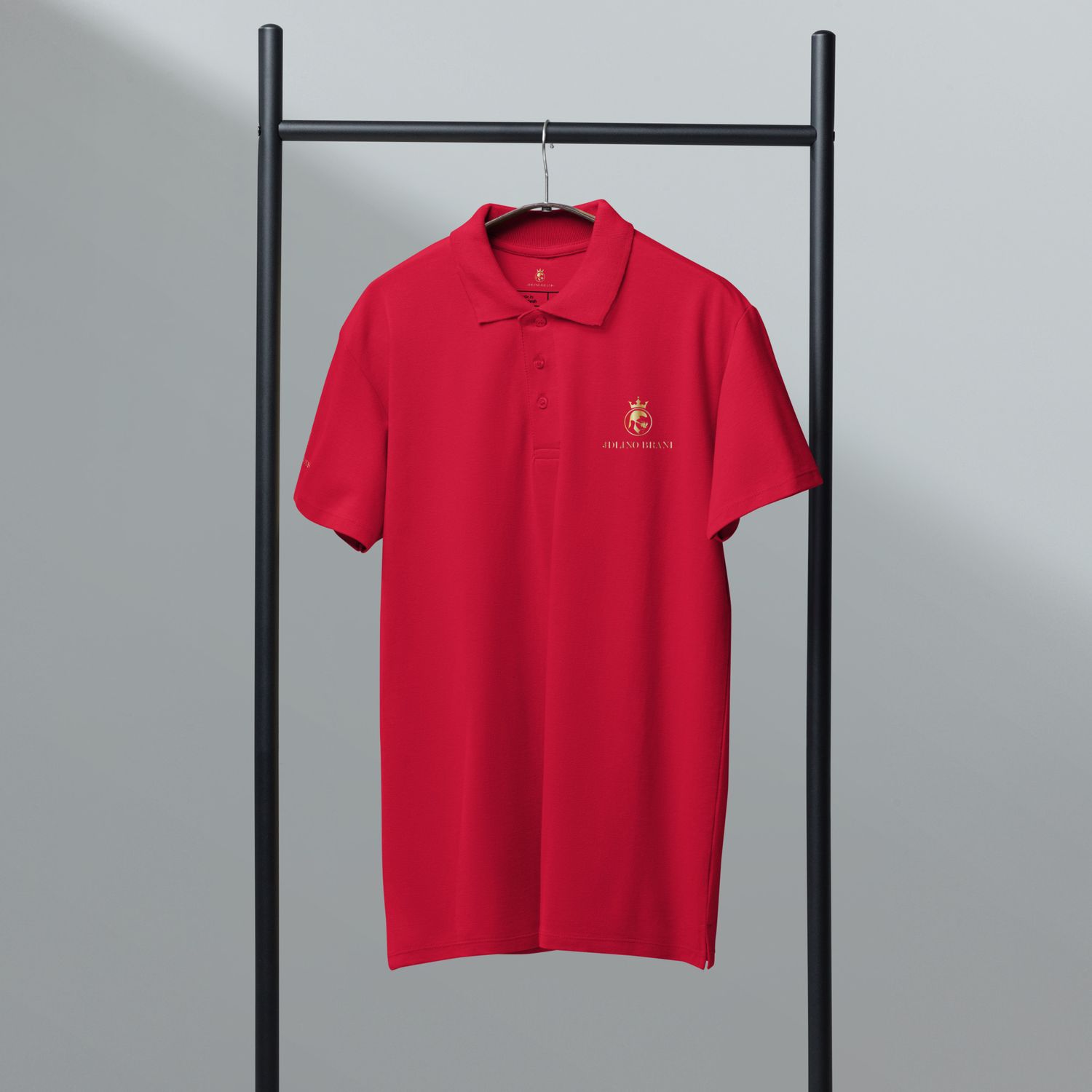 JdLino Brand R/G Premium pique polo shirt