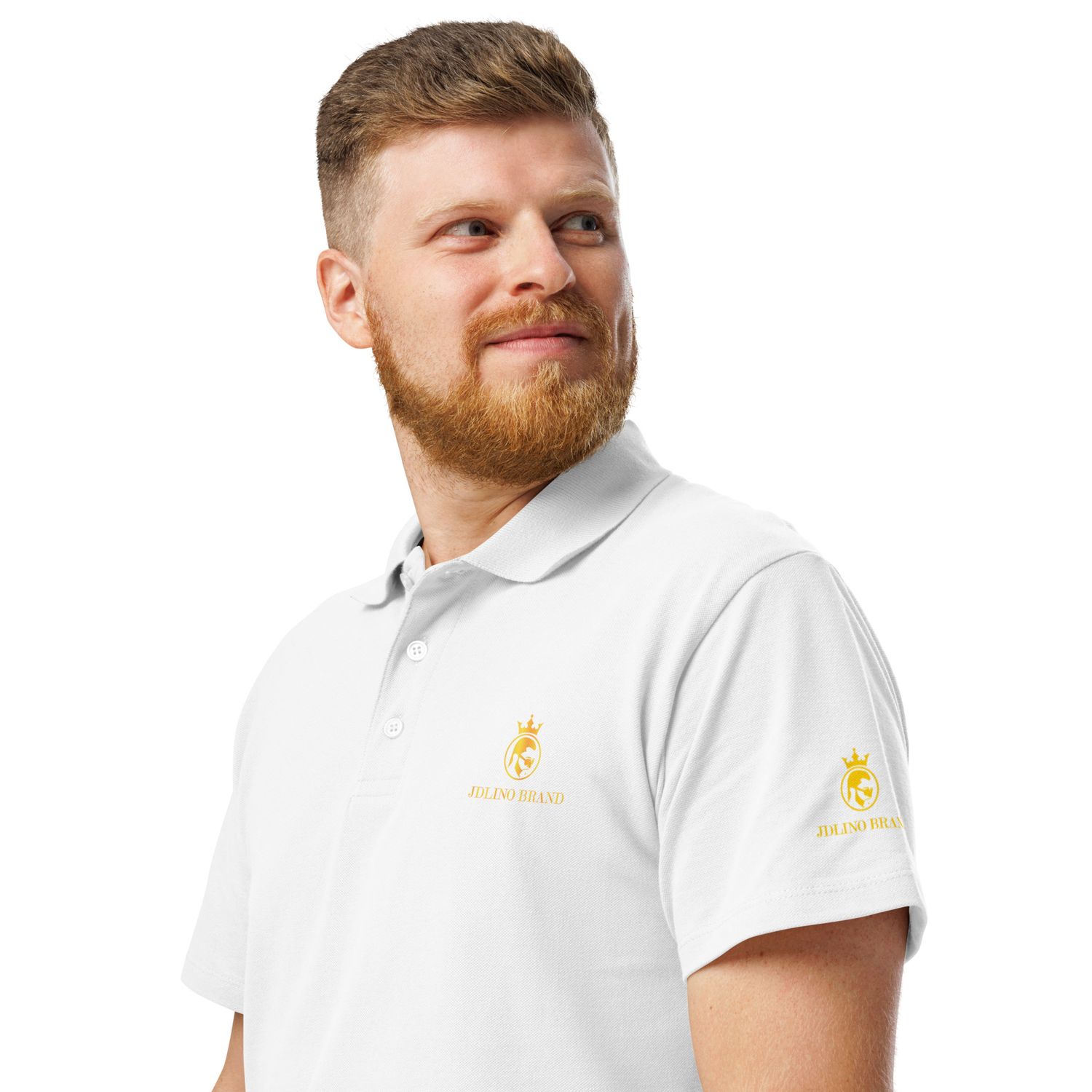 JdLino Brand W/G Premium pique polo shirt