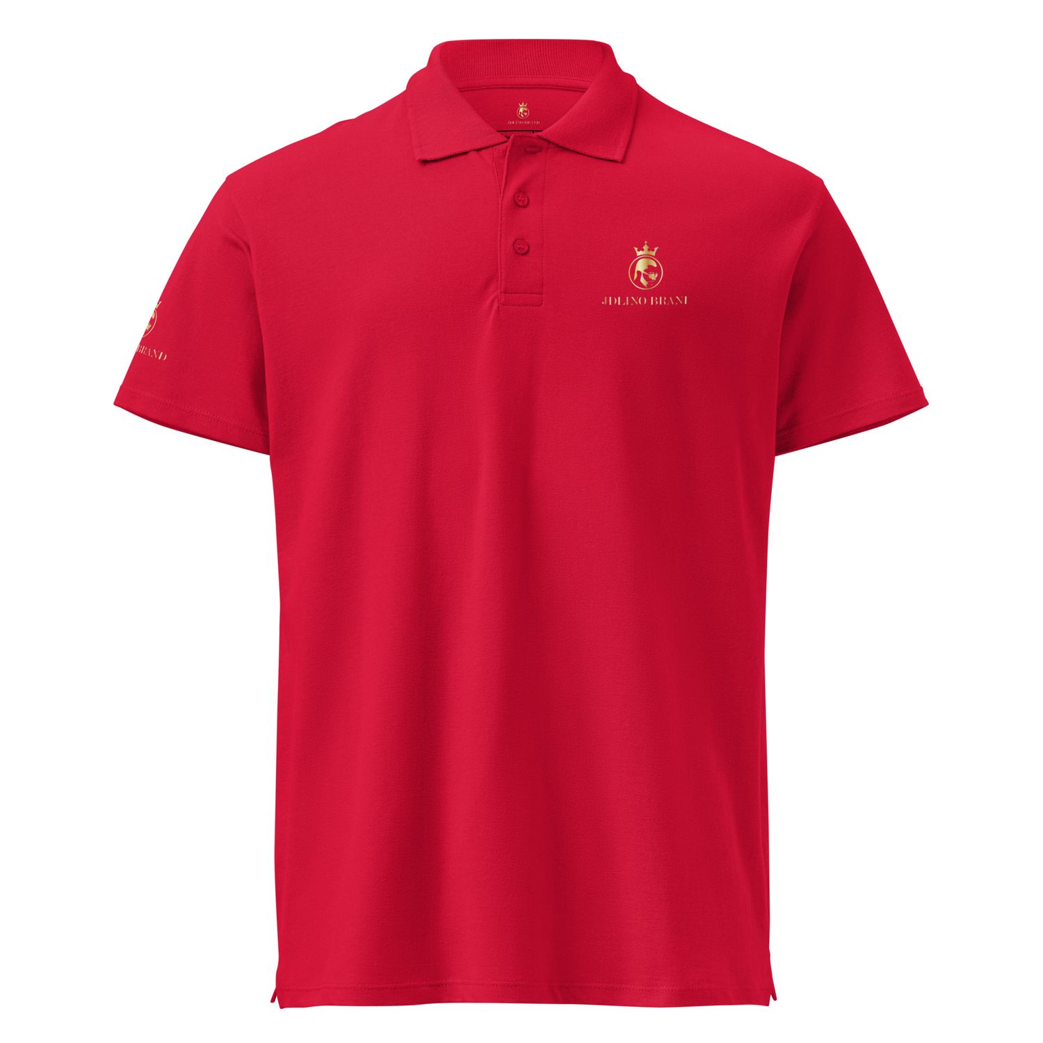 JdLino Brand R/G Premium pique polo shirt