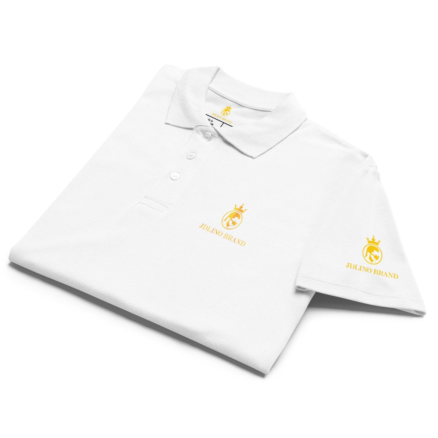 JdLino Brand W/G Premium pique polo shirt