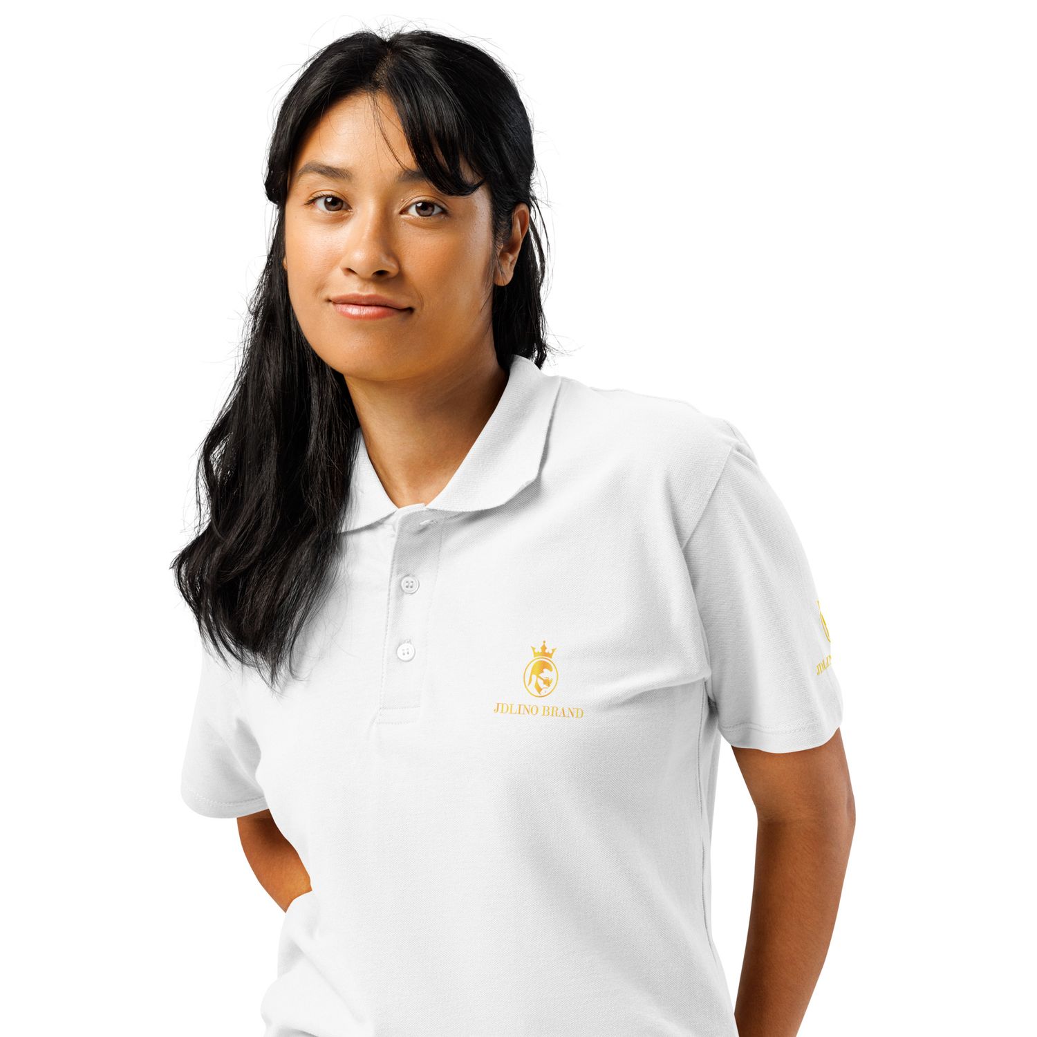 JdLino Brand W/G Premium pique polo shirt