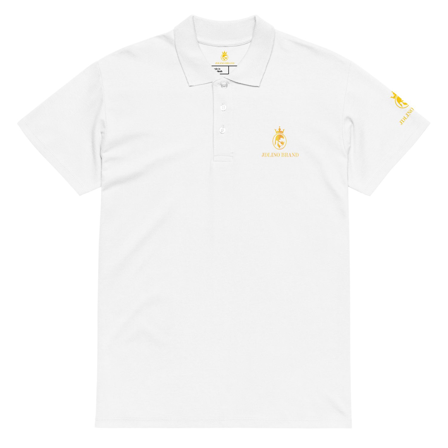 JdLino Brand W/G Premium pique polo shirt