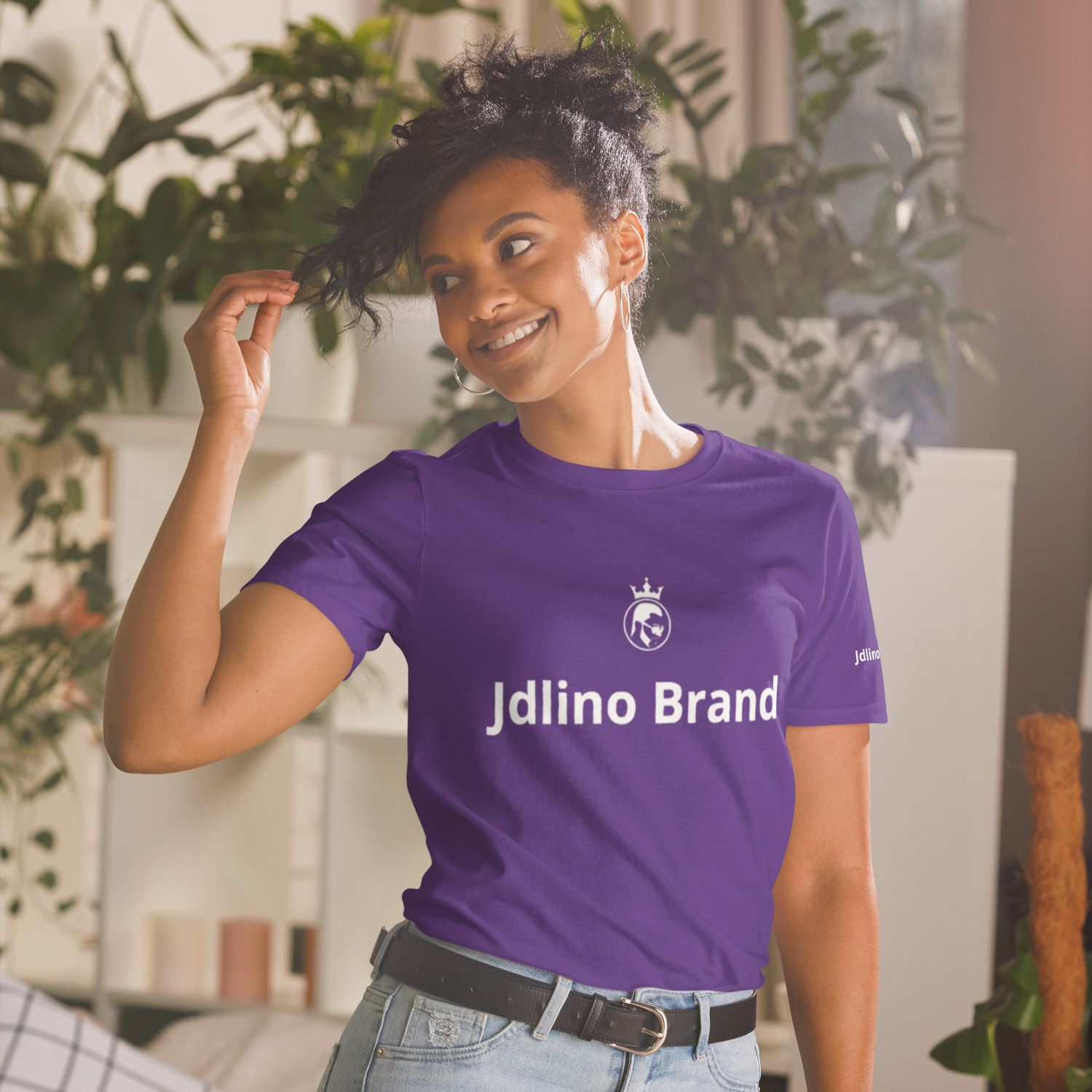 JdLino Brand Short-Sleeve Unisex T-Shirt