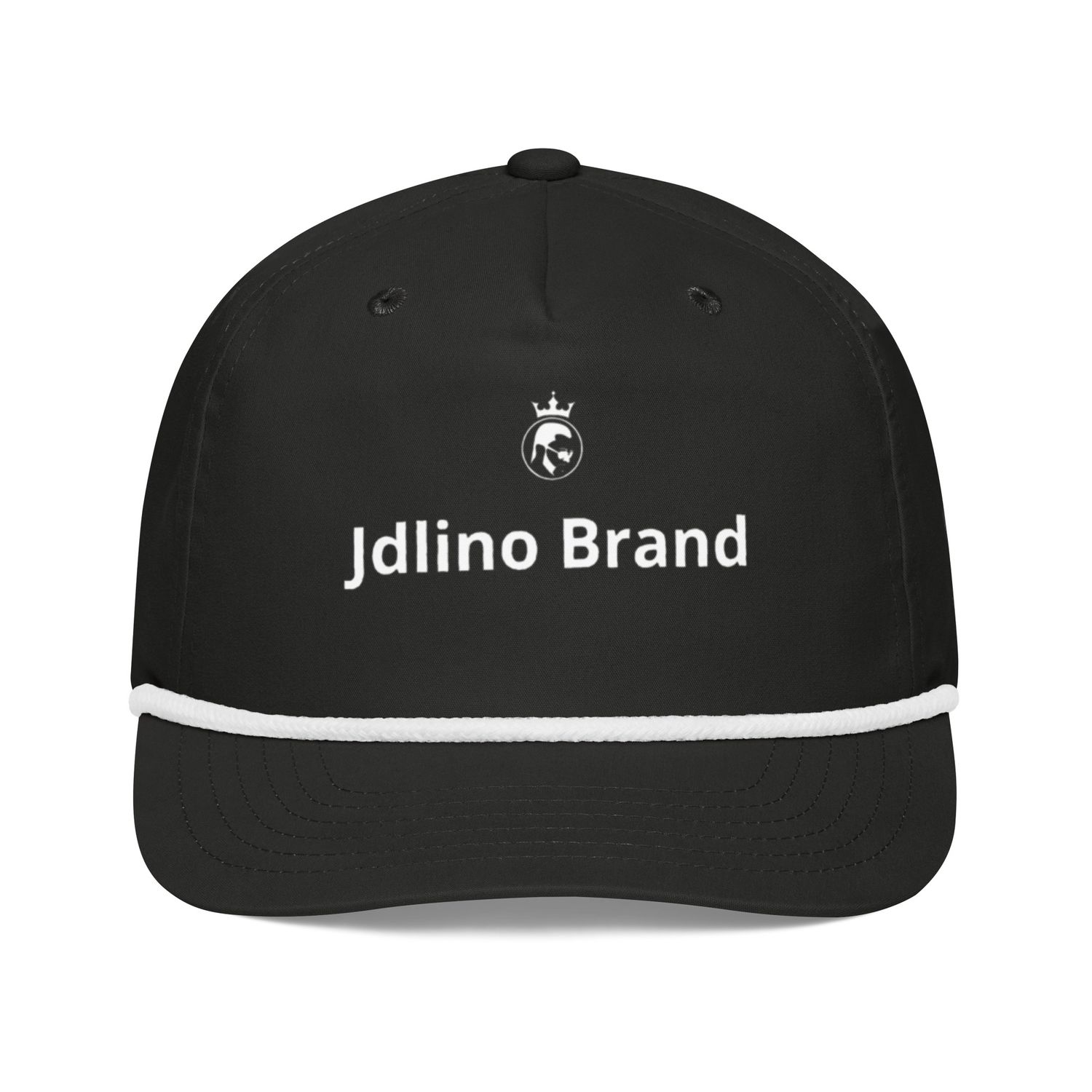 JdLino Brand B/W Golf rope cap