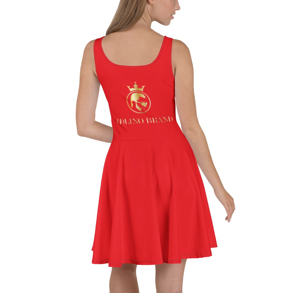 JdLino Brand R/G Skater Dress