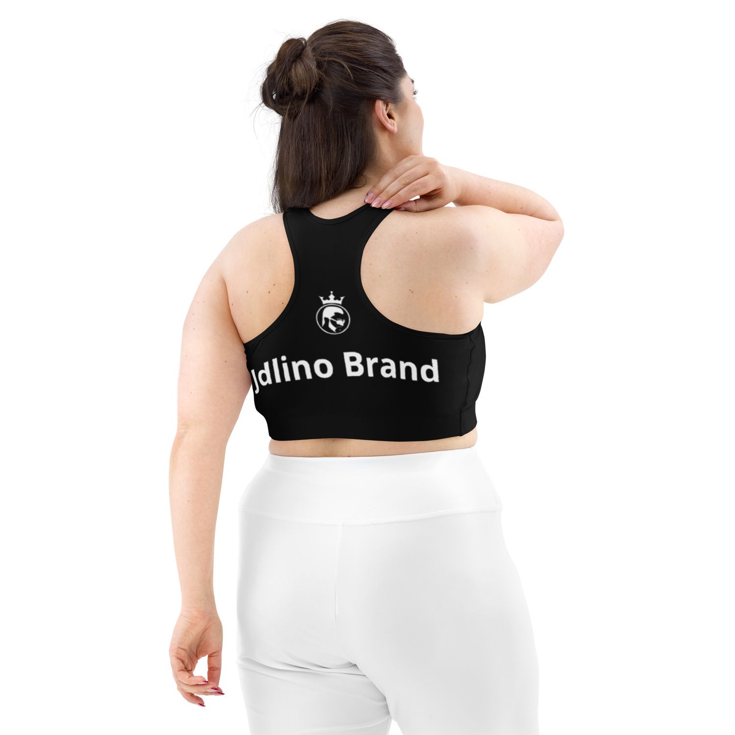JdLino Brand B/W Sports bra