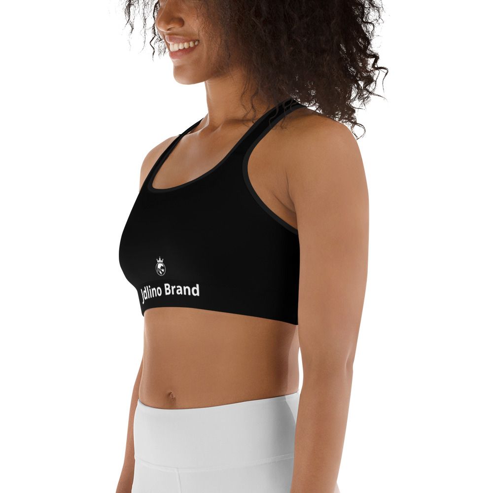 JdLino Brand B/W Sports bra