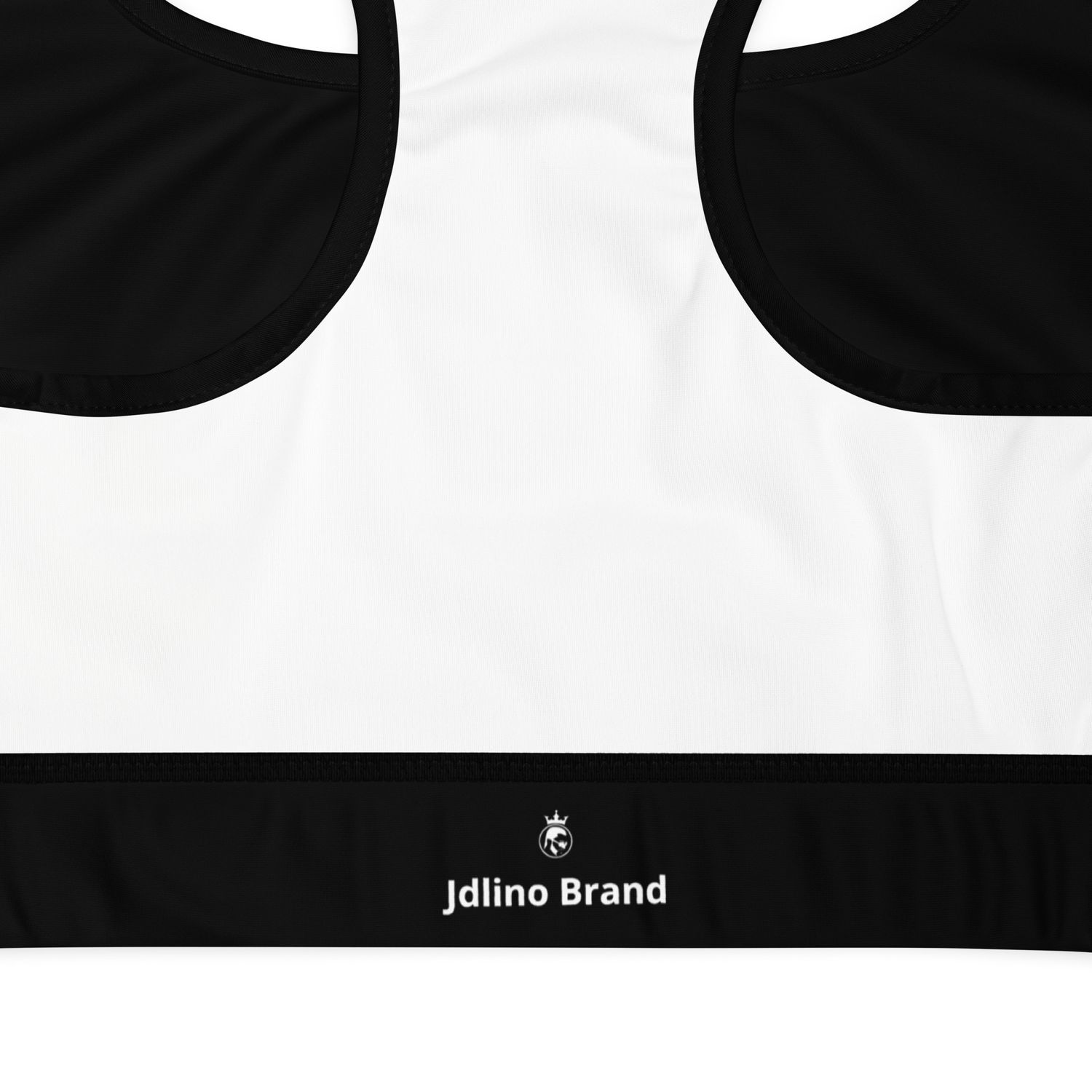 JdLino Brand B/W Sports bra