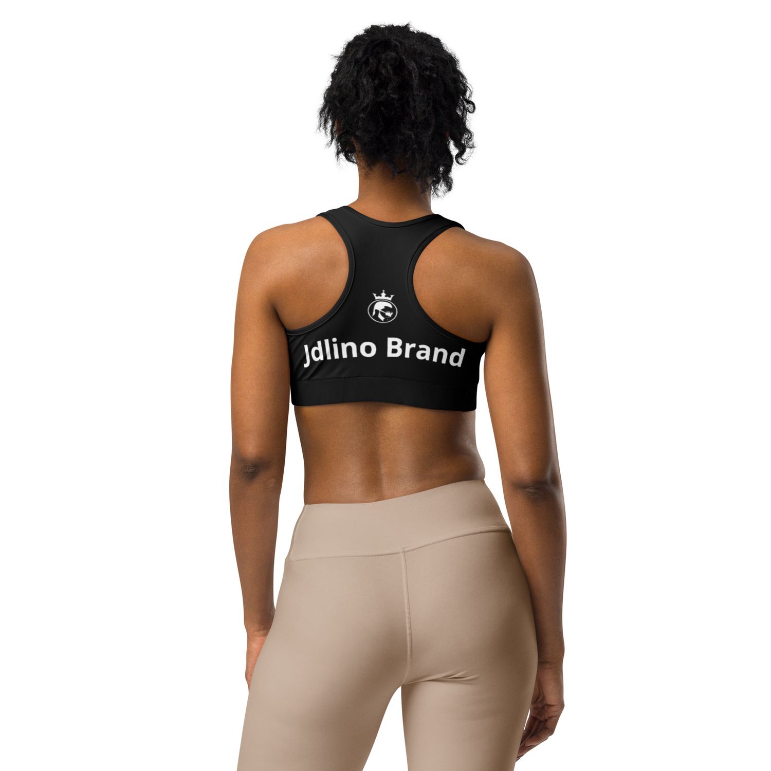 JdLino Brand B/W Sports bra