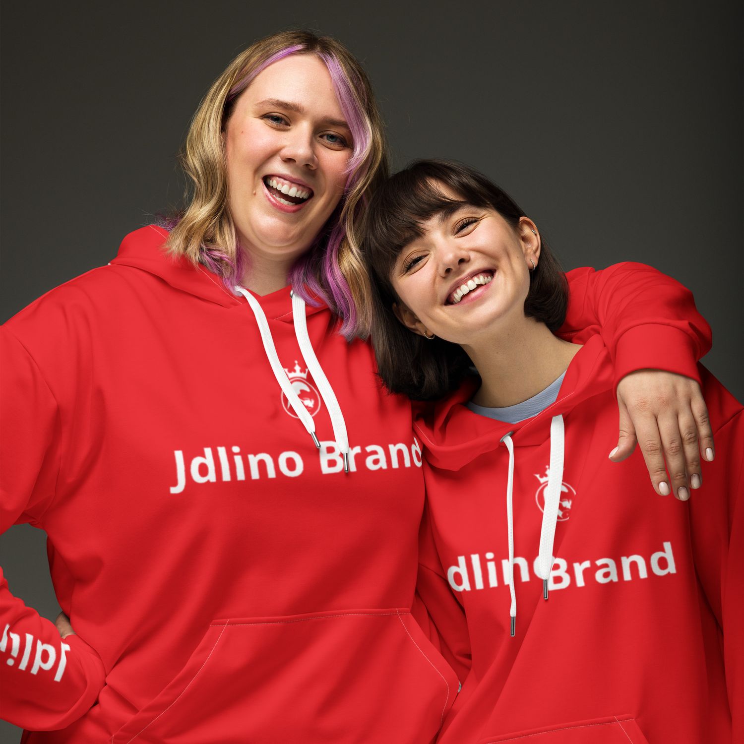 JdLino Brand R/W Unisex Hoodie