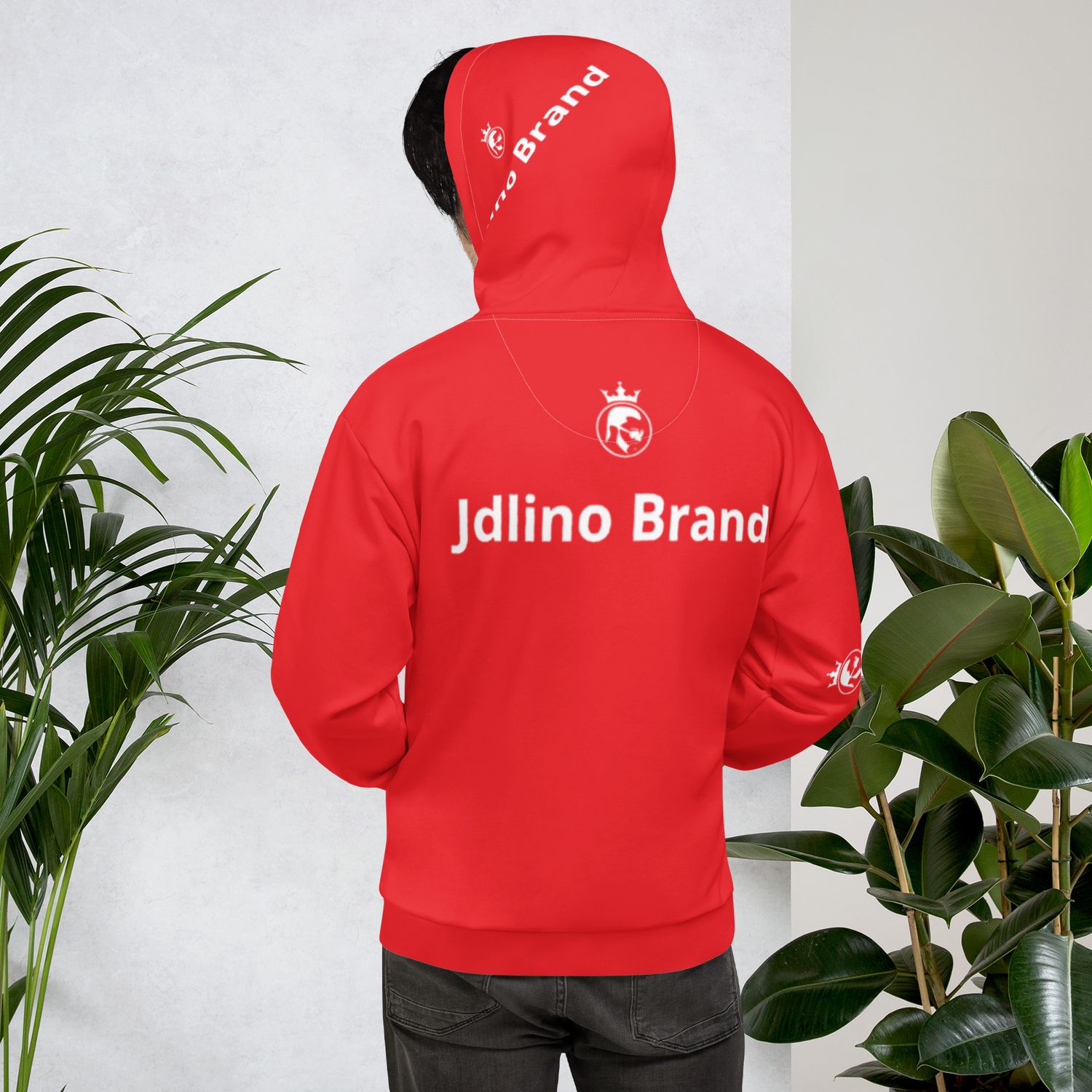 JdLino Brand R/W Unisex Hoodie