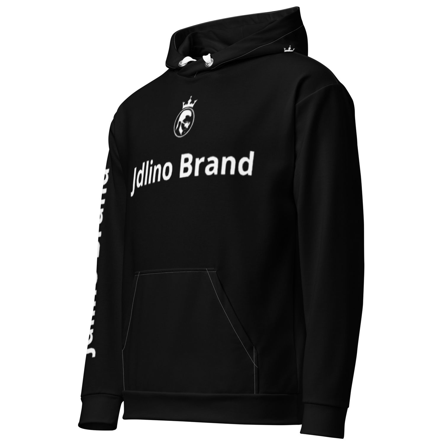 JdLino Brand B/W Unisex Hoodie