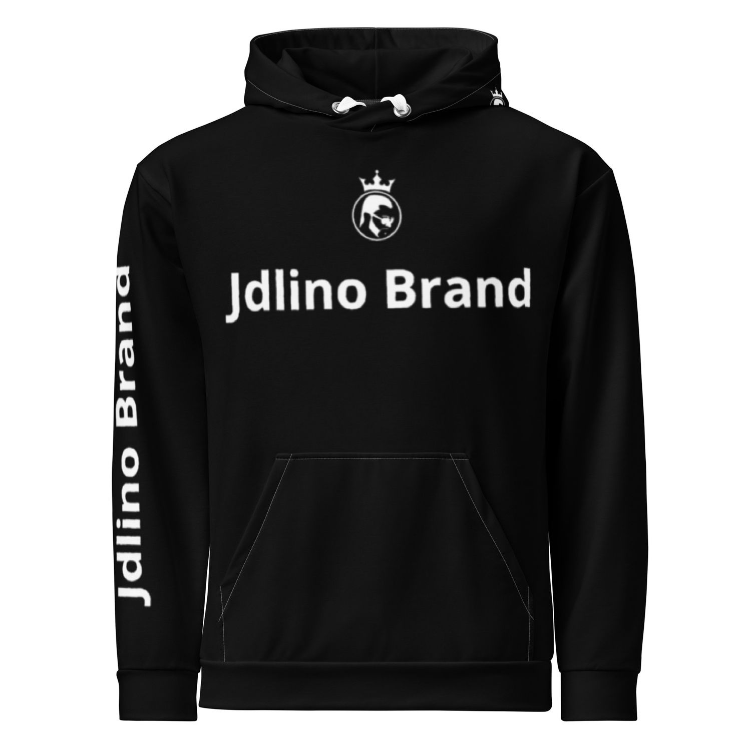JdLino Brand B/W Unisex Hoodie