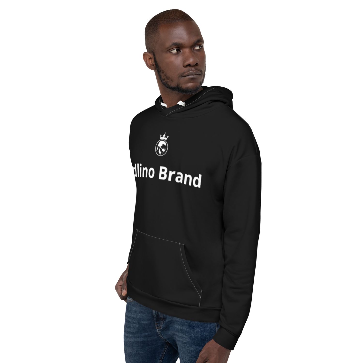 JdLino Brand B/W Unisex Hoodie