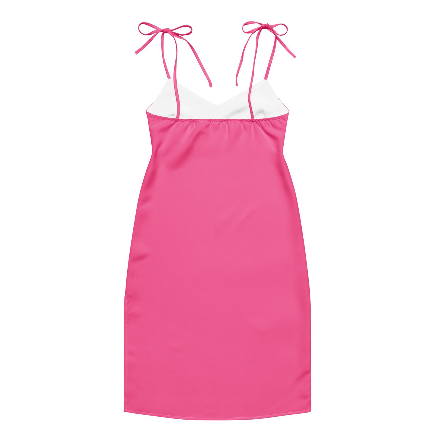 JdLino Brand P/W Tie-strap midi dress