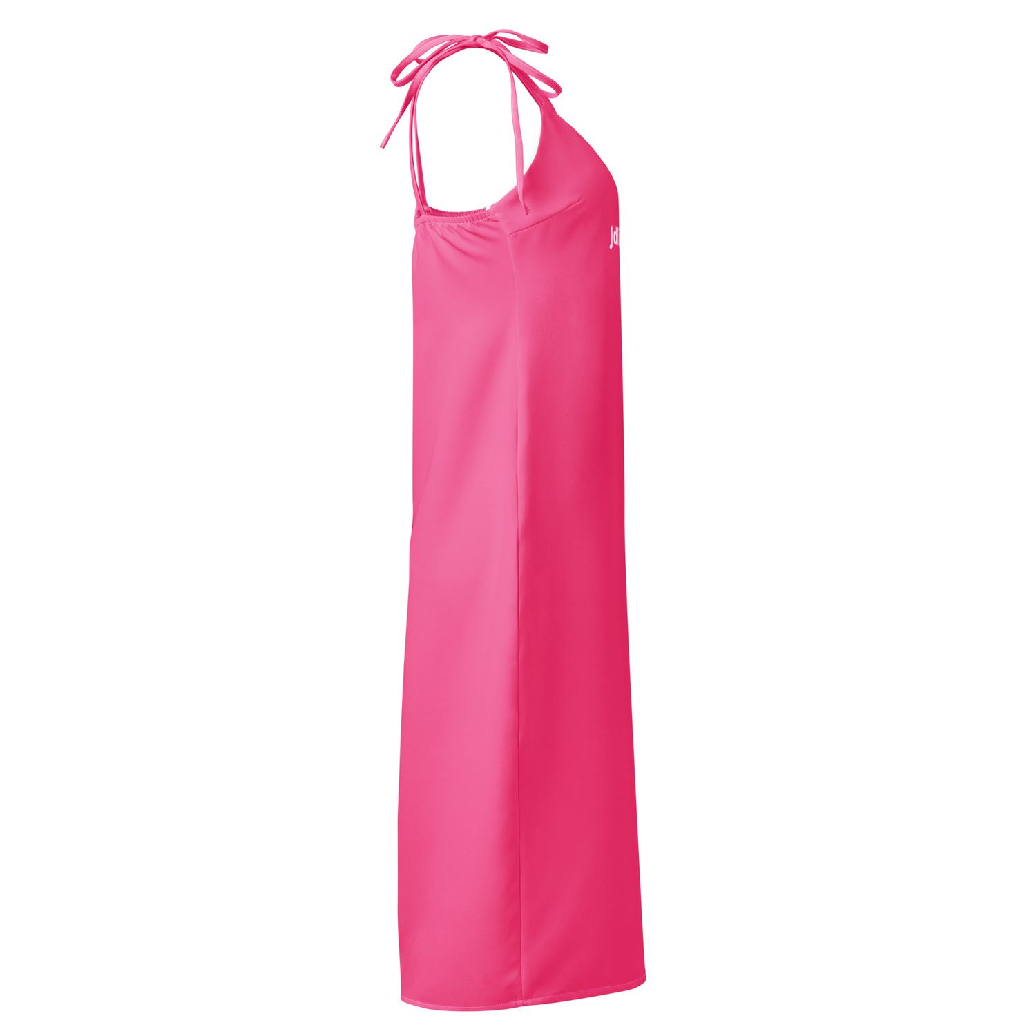 JdLino Brand P/W Tie-strap midi dress
