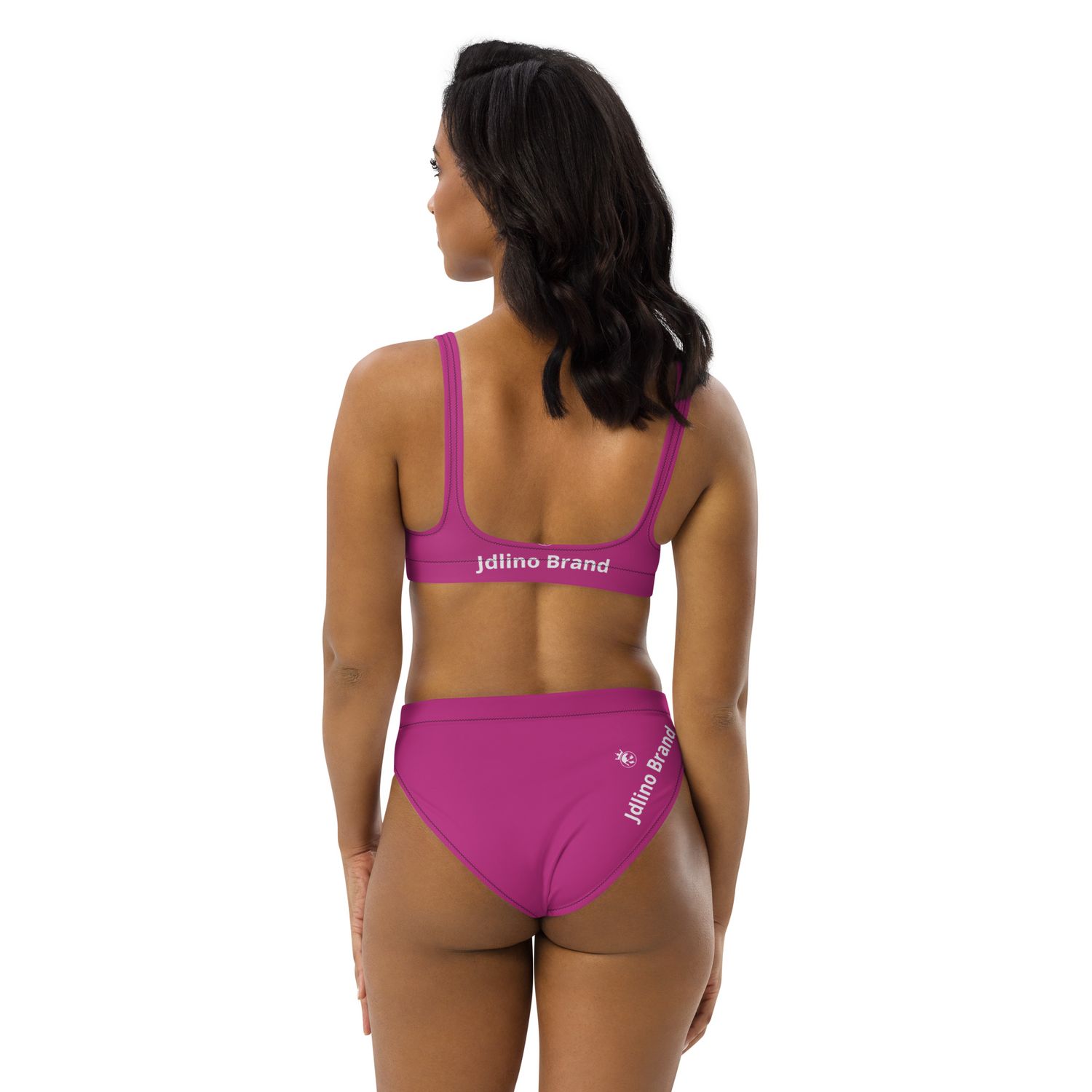 JdLino Brand P/W Recycled high-waisted bikini