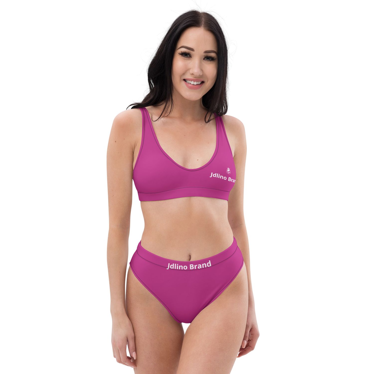 JdLino Brand P/W Recycled high-waisted bikini