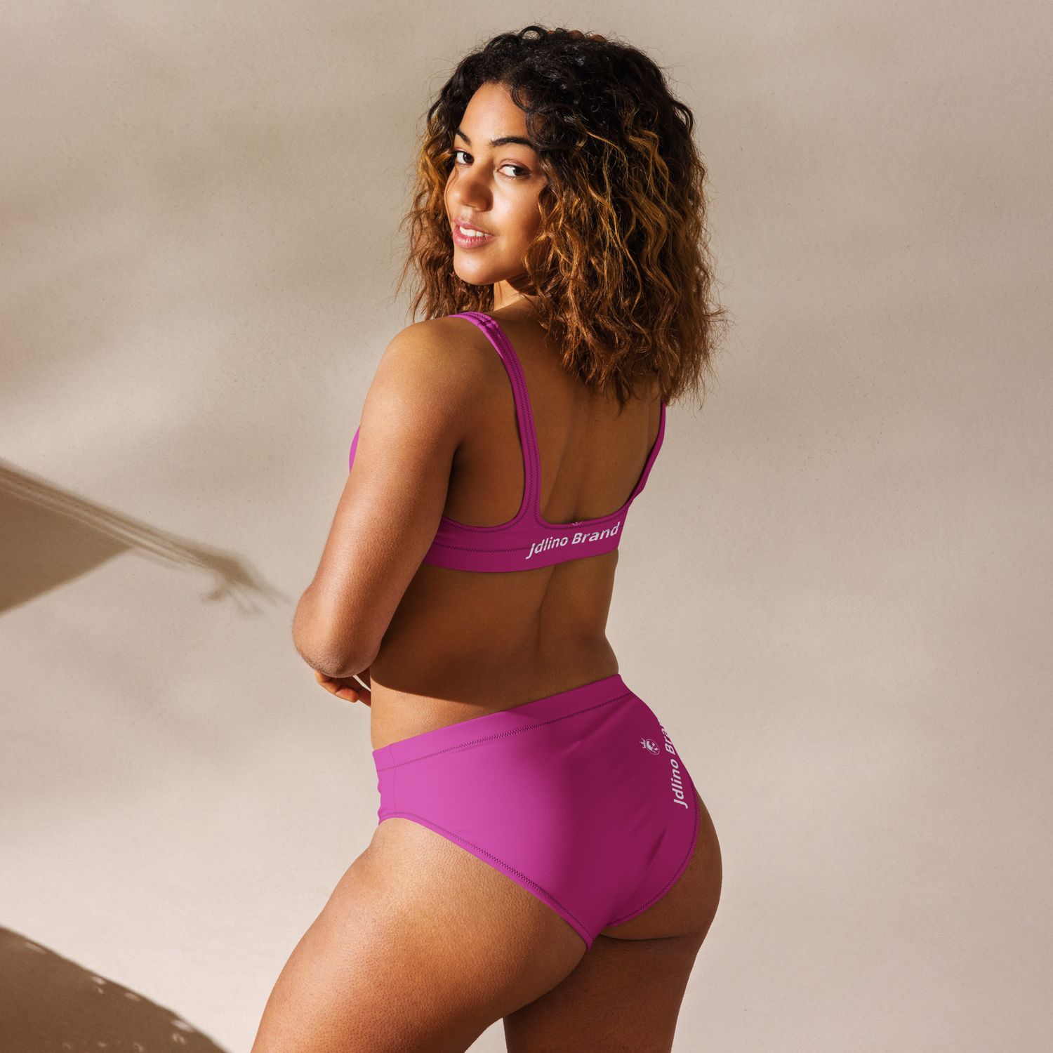 JdLino Brand P/W Recycled high-waisted bikini