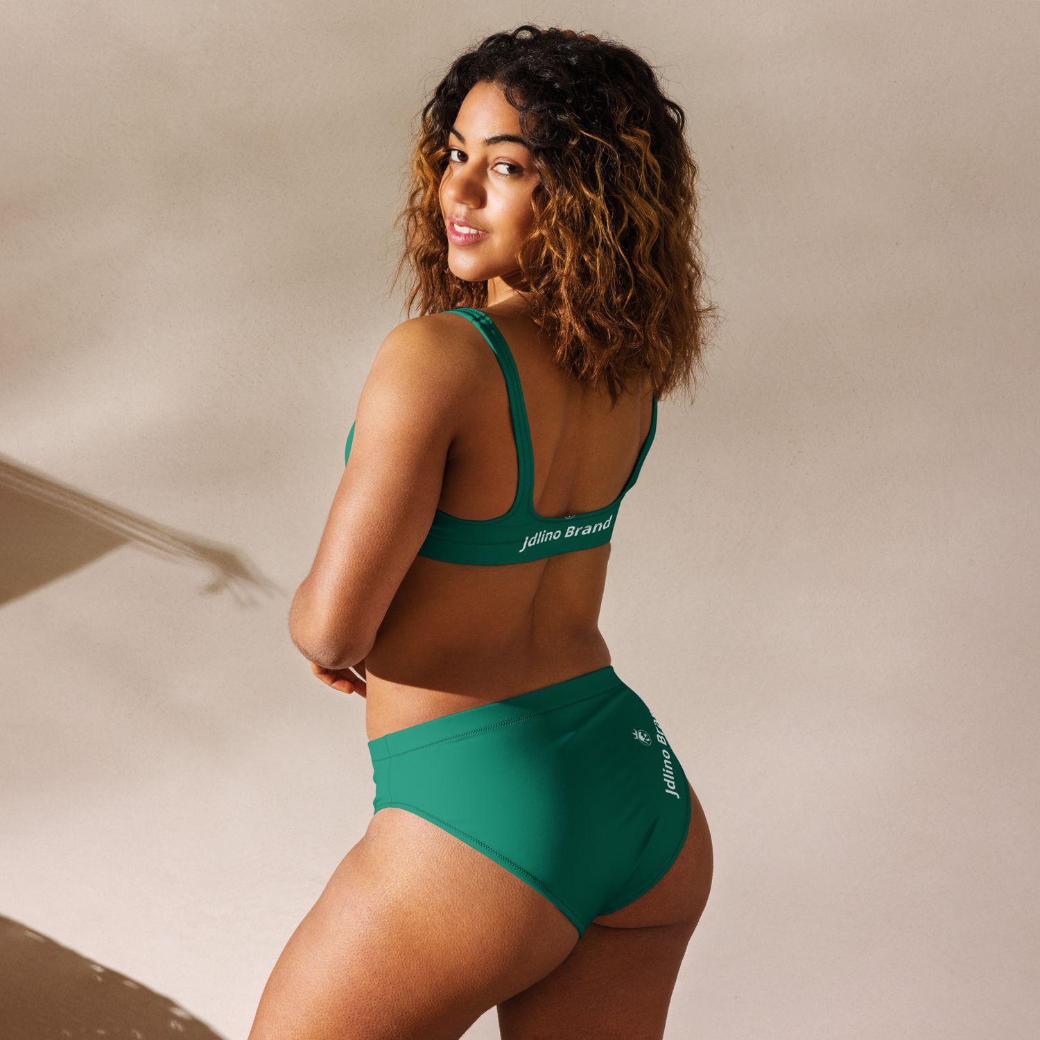 JdLino Brand G/W Recycled high-waisted bikini