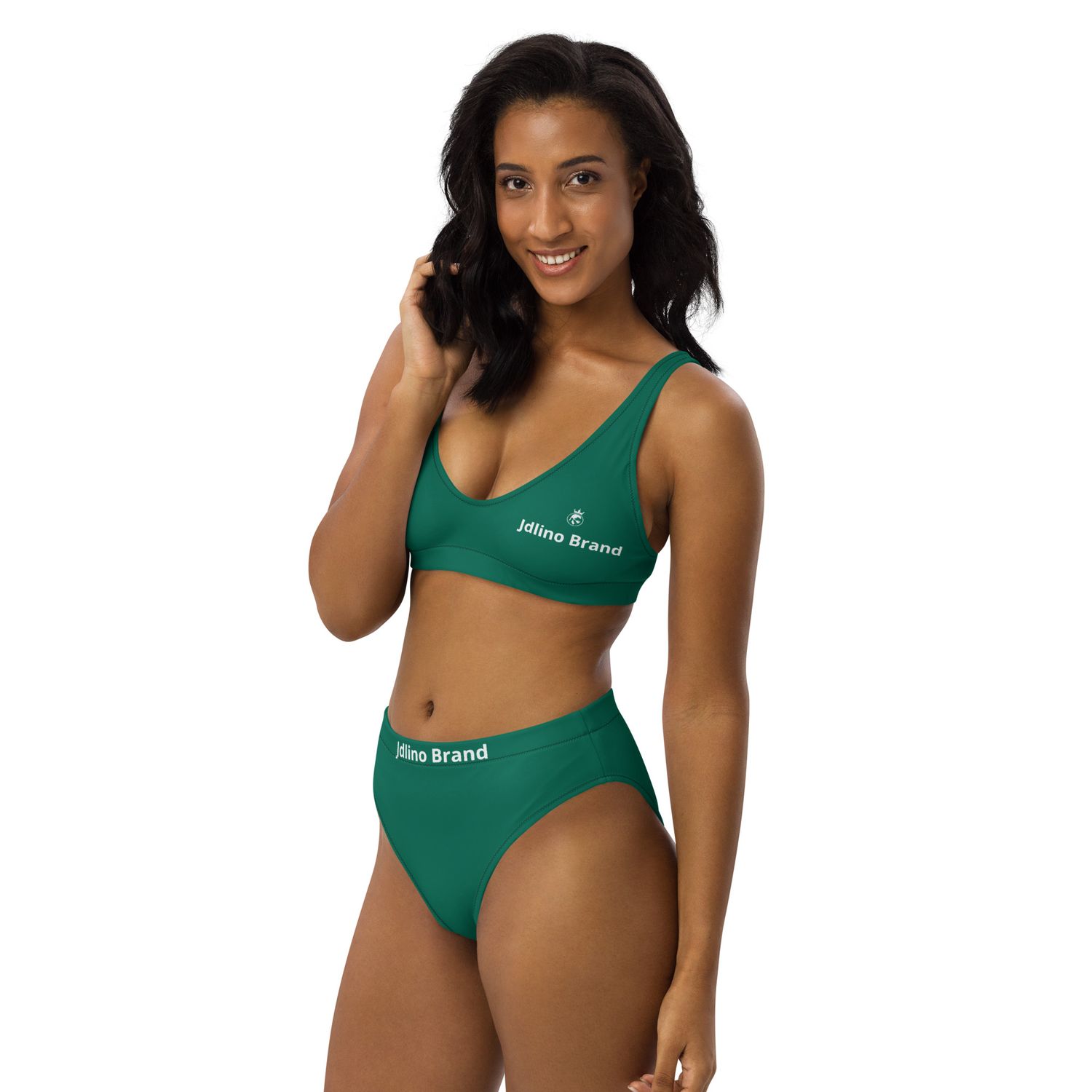 JdLino Brand G/W Recycled high-waisted bikini