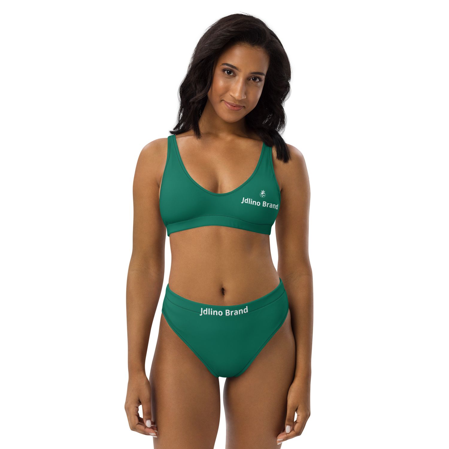 JdLino Brand G/W Recycled high-waisted bikini