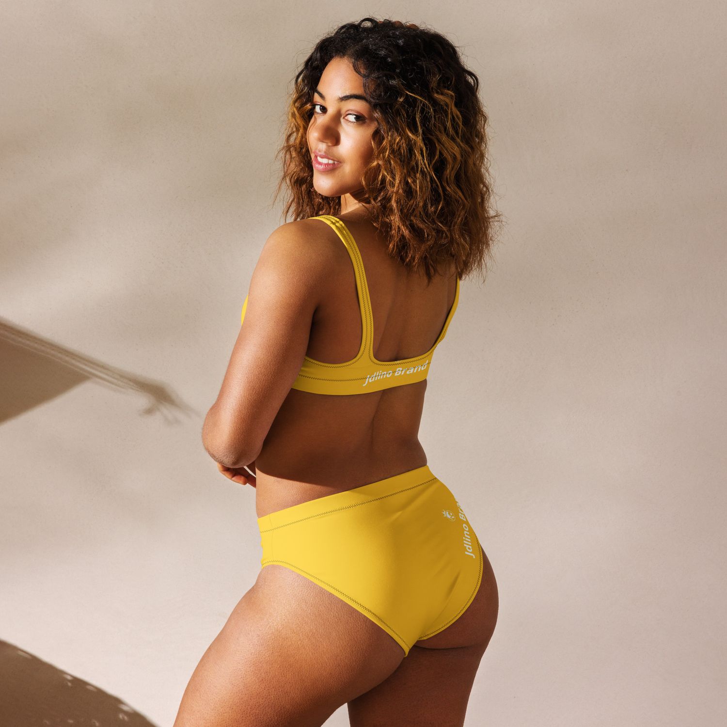 JdLino Brand Y/W Recycled high-waisted bikini
