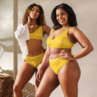 JdLino Brand Y/W Recycled high-waisted bikini