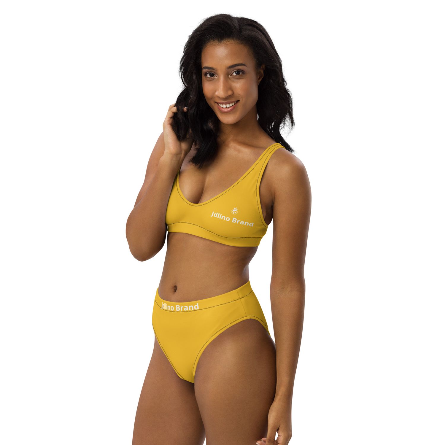 JdLino Brand Y/W Recycled high-waisted bikini