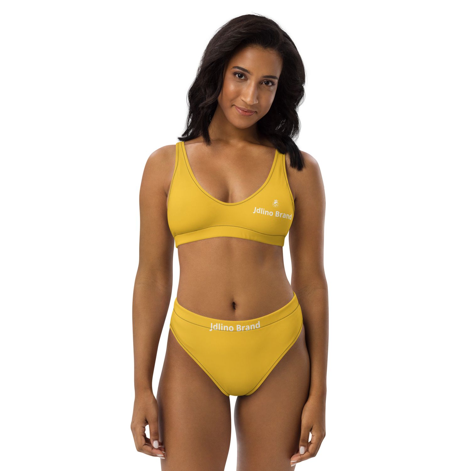 JdLino Brand Y/W Recycled high-waisted bikini